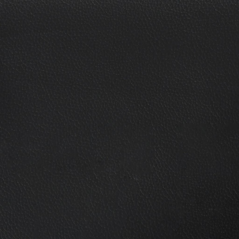 Wezgłowie do łóżka, czarne, 100x5x78/88 cm, sztuczna skóra