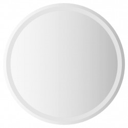 Lustro łazienkowe z LED, okrągłe, 70 cm
