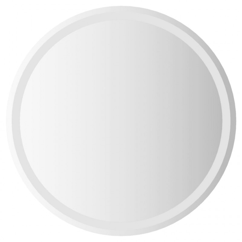 Lustro łazienkowe z LED, okrągłe, 70 cm