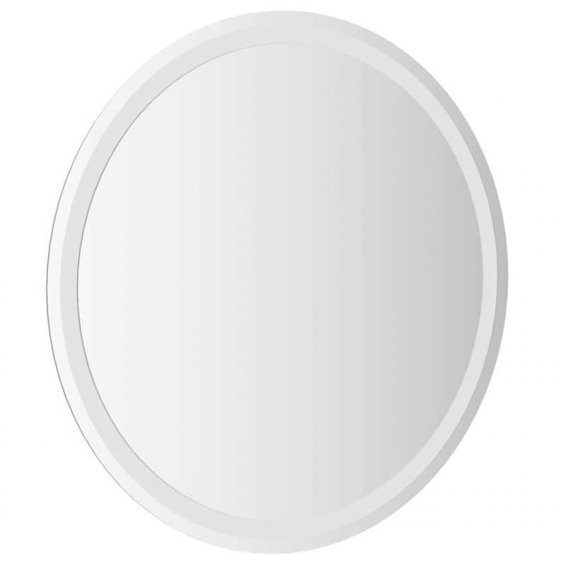 Lustro łazienkowe z LED, okrągłe, 70 cm