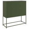 Szafka, oliwkowa, 100,5x39x107 cm, stal