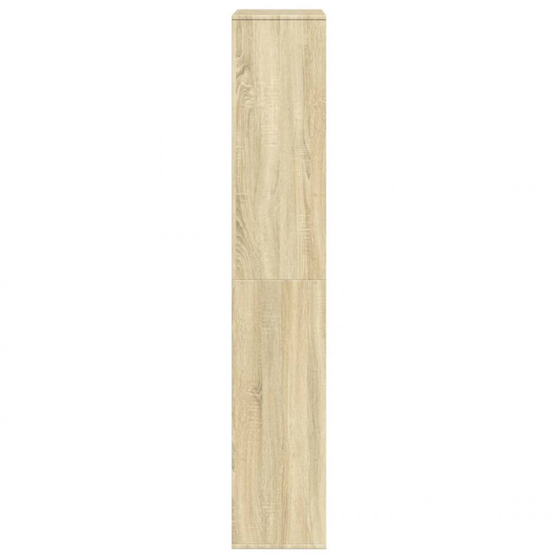 Regał, dąb sonoma, 100x33x187,5 cm, materiał drewnopochodny