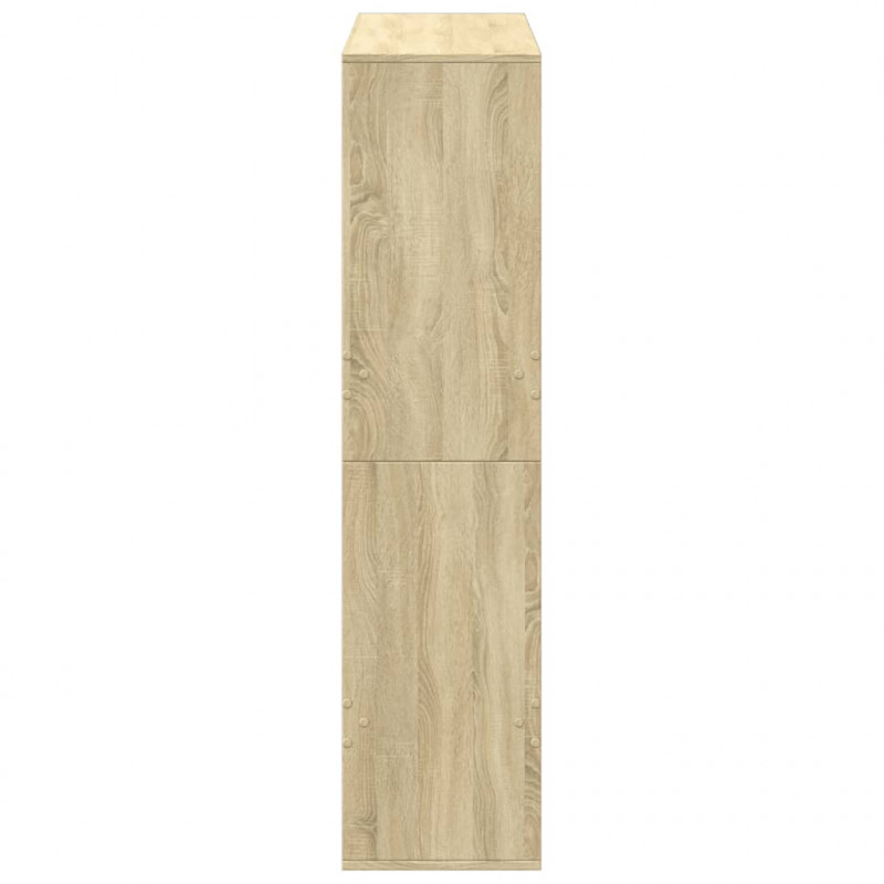 Regał, dąb sonoma, 100x33x135 cm, materiał drewnopochodny