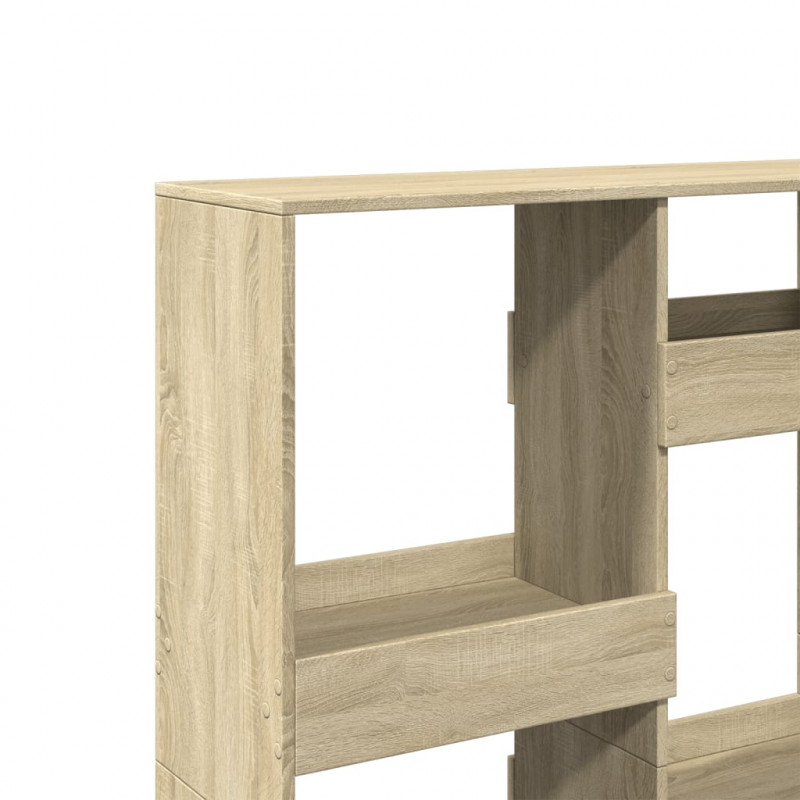 Regał, dąb sonoma, 100x33x135 cm, materiał drewnopochodny