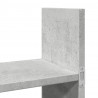 Półka ścienna, 100x18x40 cm, szarość betonu