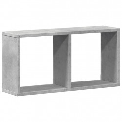 Półka ścienna, 60x16x30 cm, szarość betonu