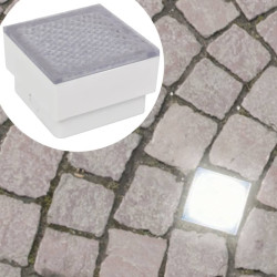 2 Lampki najazdowe LED 100 x 100 x 68 mm