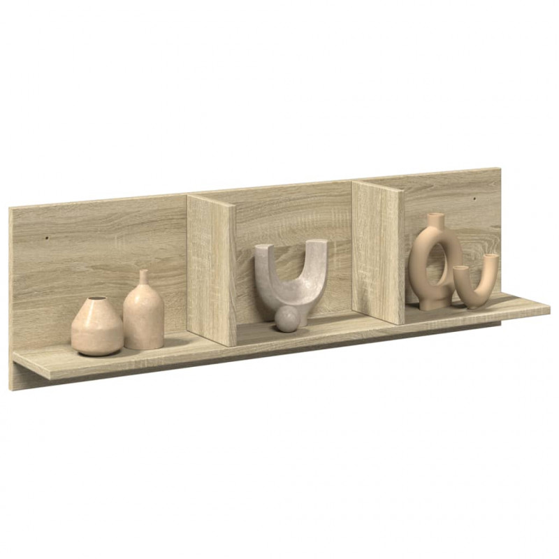 Półka ścienna, 100x16,5x30 cm, dąb sonoma