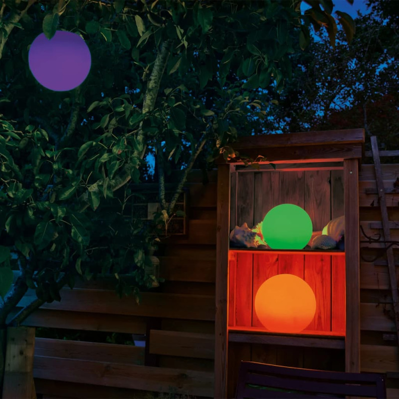 Ubbink Pływająca lampa solarna, kolorowa, 25 LED