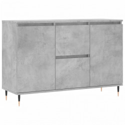 Szafka, szarość betonu, 104x35x70 cm, materiał drewnopochodny
