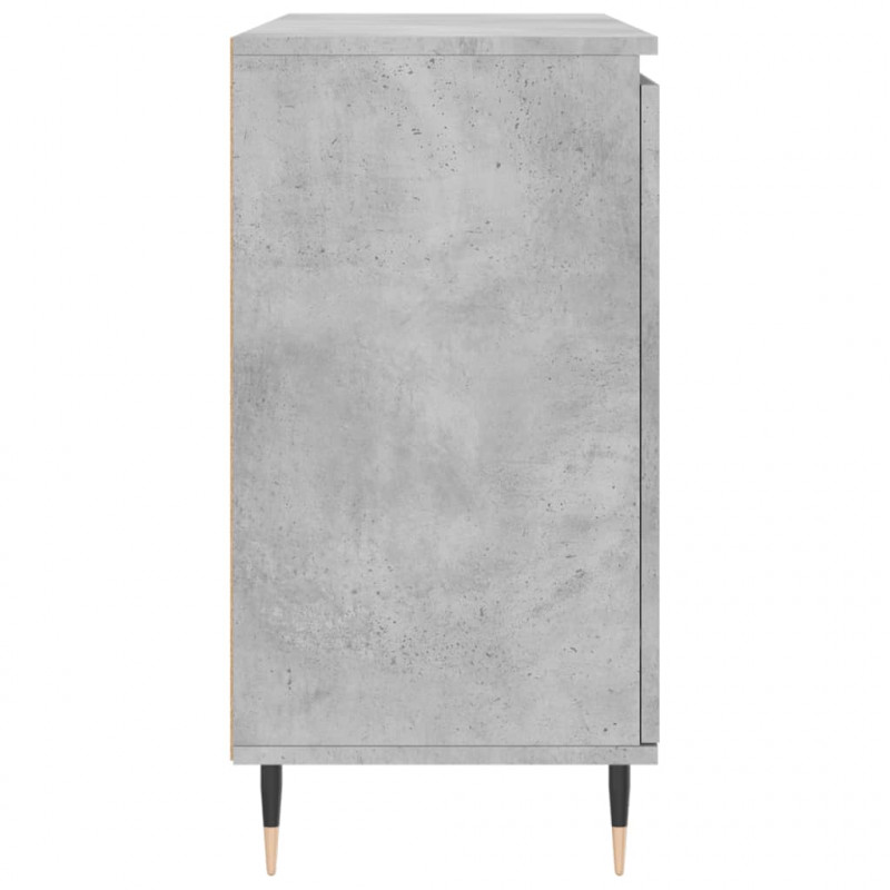 Szafka, szarość betonu, 104x35x70 cm, materiał drewnopochodny