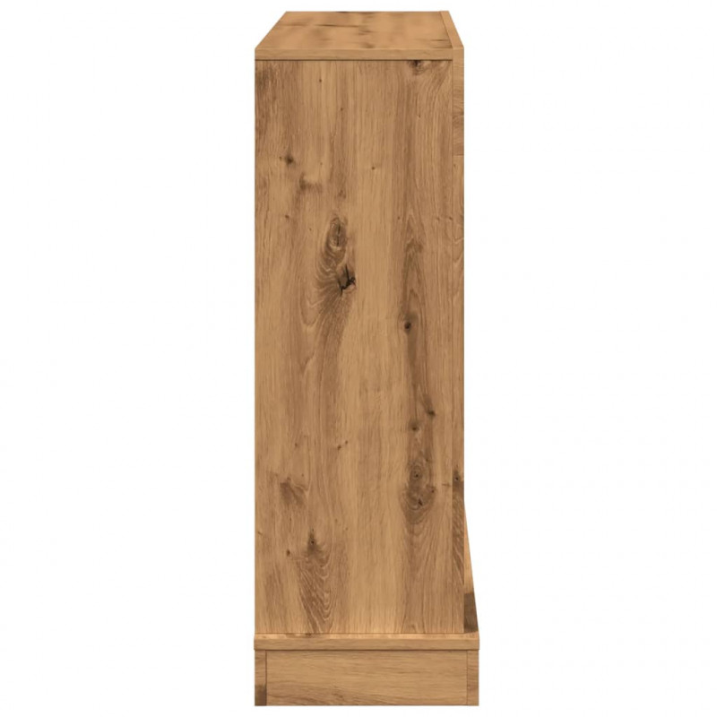 Obudowa kominka, dąb artisan, 100x30x87,5 cm