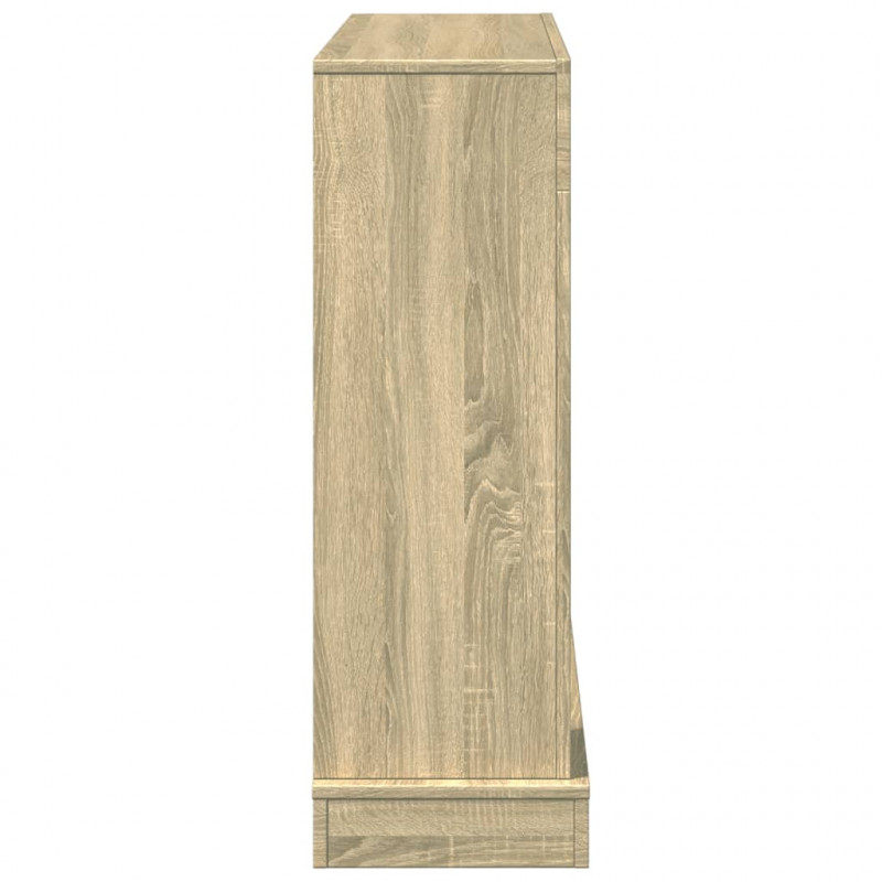 Obudowa kominka, dąb sonoma, 100x30x87,5 cm