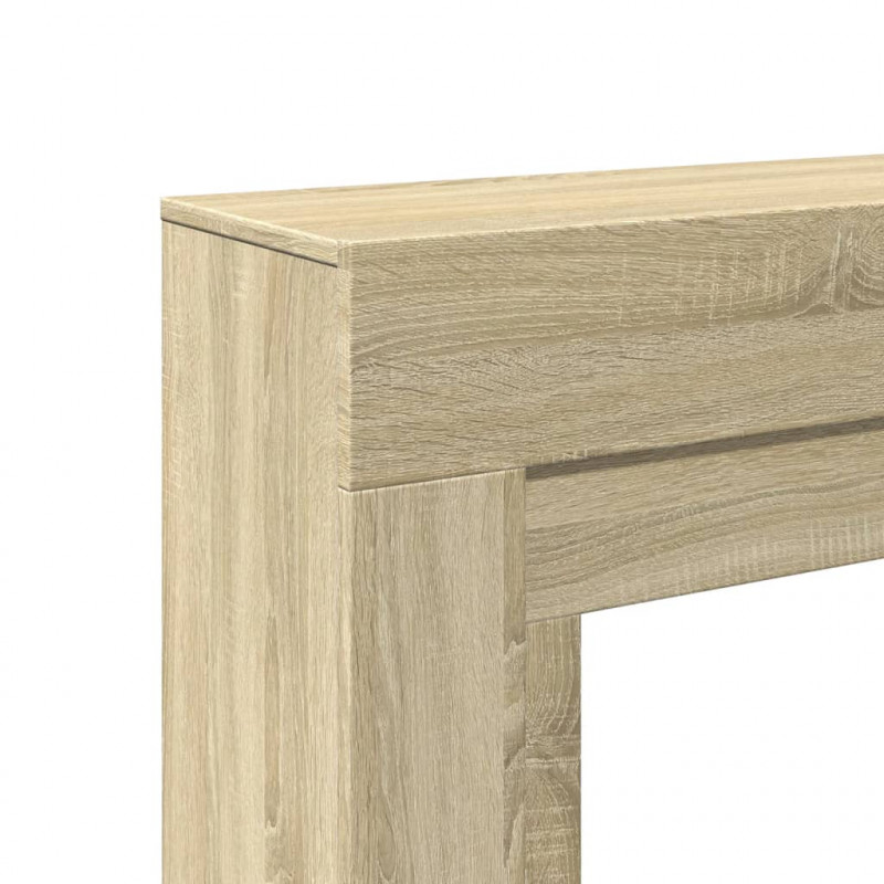 Obudowa kominka, dąb sonoma, 100x30x87,5 cm