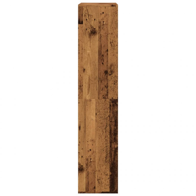 Regał, stare drewno, 100x33x155,5 cm, materiał drewnopochodny