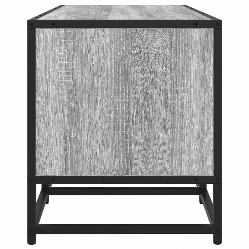 Szafka pod telewizor, szary dąb sonoma, 100x35x41 cm