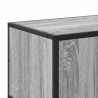 Szafka pod telewizor, szary dąb sonoma, 100x35x41 cm