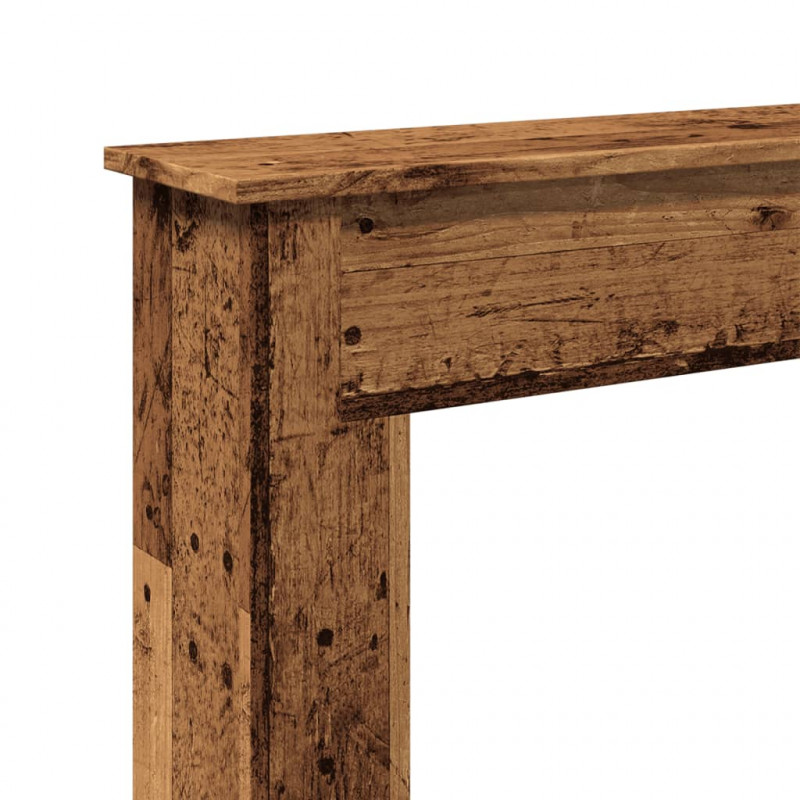 Obudowa kominka, stare drewno, 75x20x87,5 cm