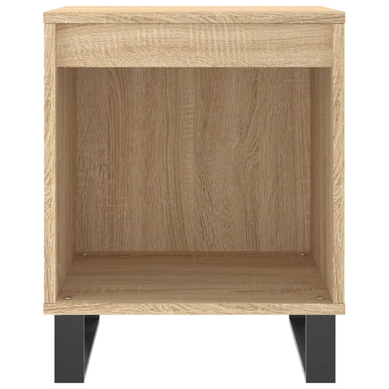 Szafka nocna, dąb sonoma, 40x35x50 cm, materiał drewnopochodny