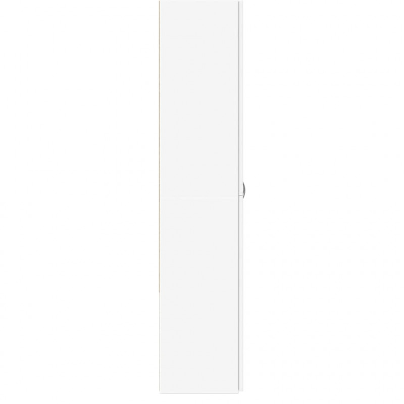 Szafka na dokumenty, biała, 60x32x153 cm