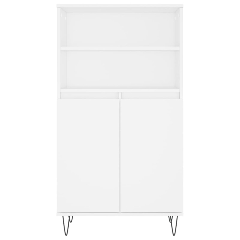 Wysoka szafka, biały, 60x36x110 cm