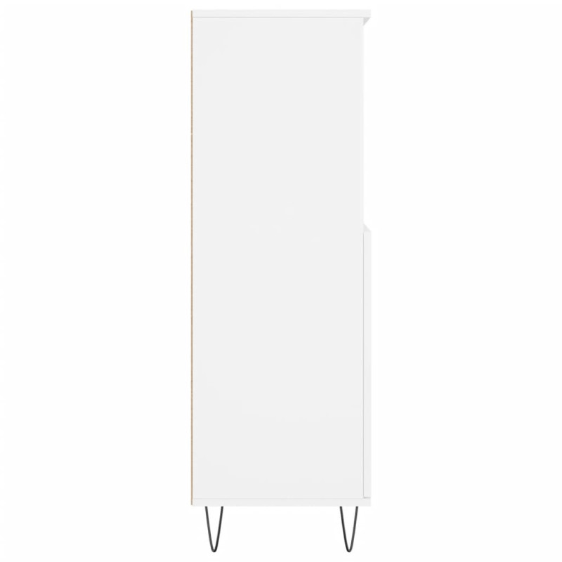Wysoka szafka, biały, 60x36x110 cm