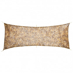 Siatka maskująca z torbą do przechowywania 412x144 cm, piaskowa