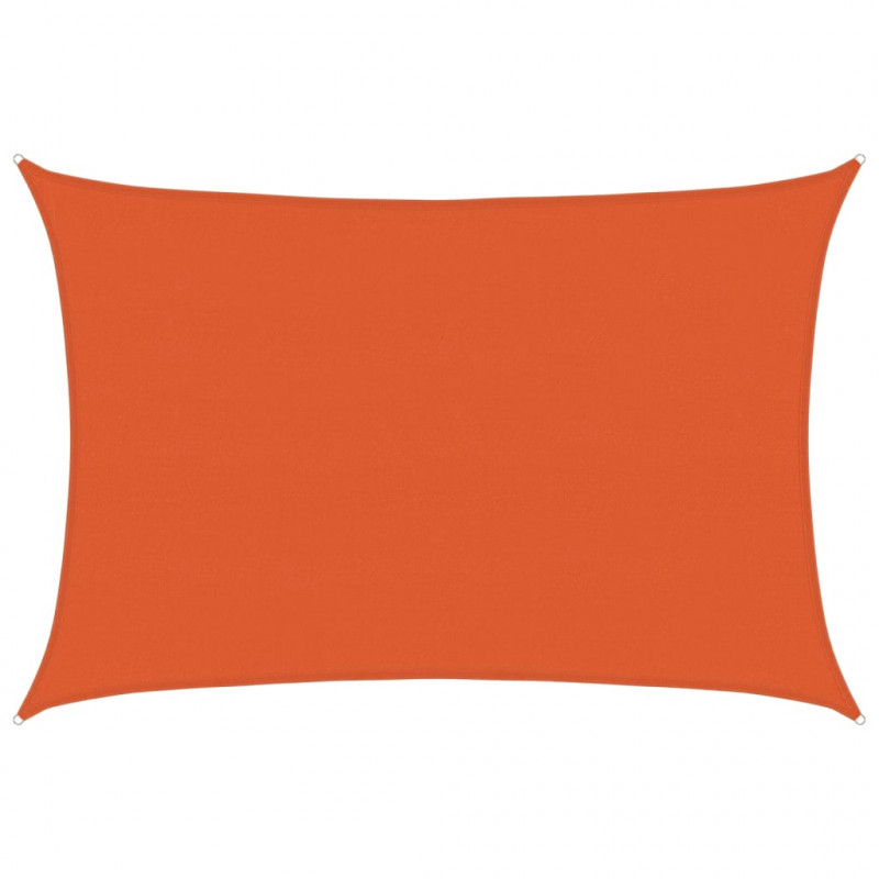 Żagiel przeciwsłoneczny, 160 g/m², prostokątny, 5x7 m, HDPE