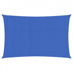 Żagiel przeciwsłoneczny, 160 g/m², niebieski, 3x6 m, HDPE