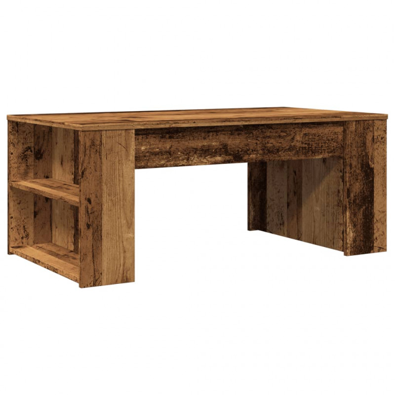 Stolik kawowy, stare drewno, 102x55x42 cm