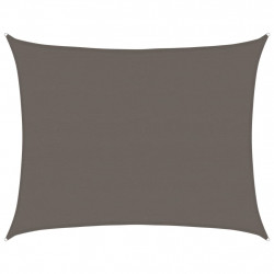 Żagiel przeciwsłoneczny, 160 g/m², antracytowy, 6x7 m, HDPE