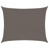 Żagiel przeciwsłoneczny, 160 g/m², antracytowy, 6x7 m, HDPE