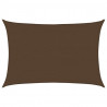 Żagiel przeciwsłoneczny, 160 g/m², brązowy, 4x6 m, HDPE
