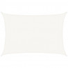 Żagiel przeciwsłoneczny, 160 g/m², biały, 3x5 m, HDPE