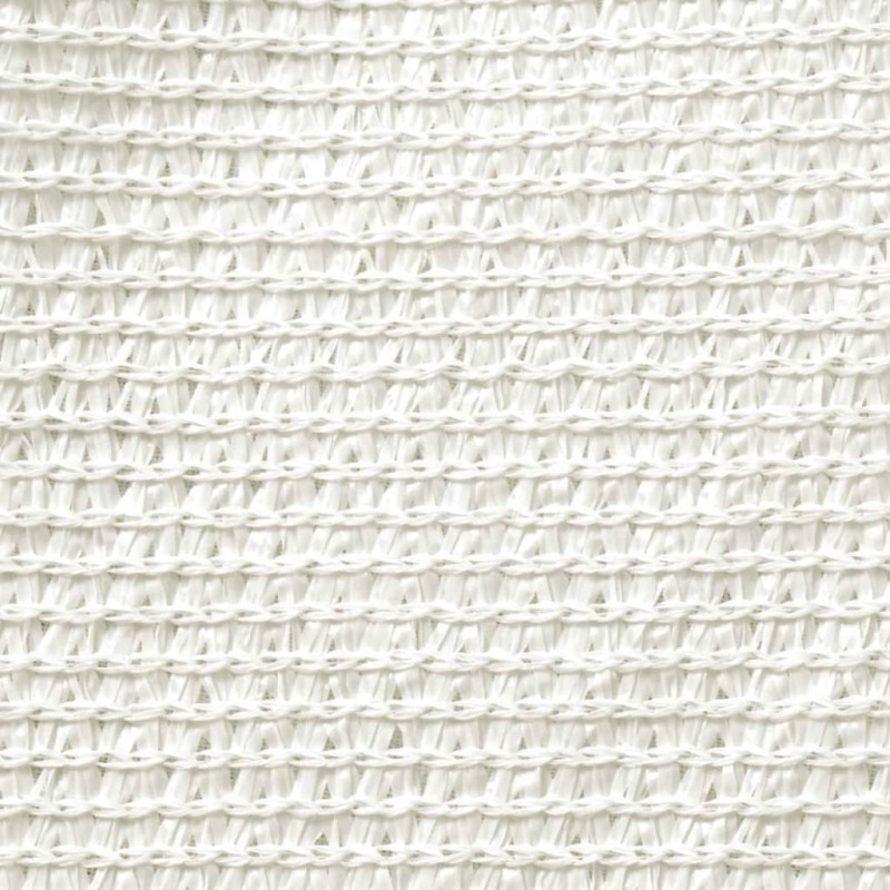 Żagiel przeciwsłoneczny, 160 g/m², biały, 6x6 m, HDPE