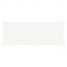 Żagiel przeciwsłoneczny, 160 g/m², biały, 2x4,5 m, HDPE