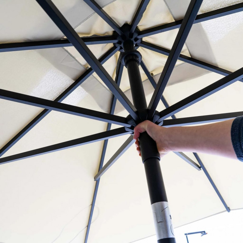 Madison Parasol ogrodowy Denia, 200x200 cm, zielony