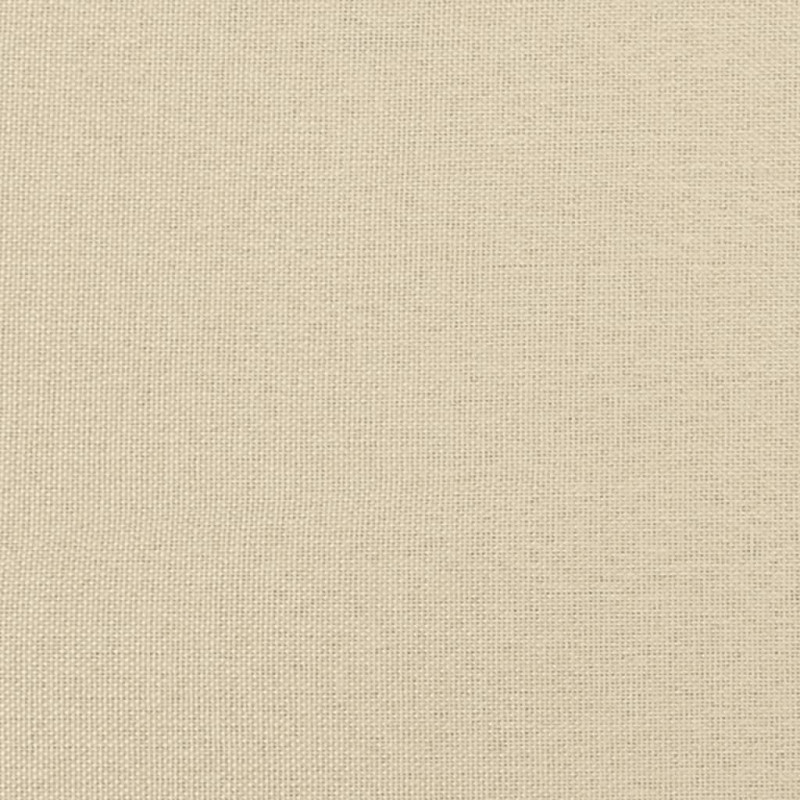 Fotel z podnóżkiem, kremowy, 60 cm, obity tkaniną