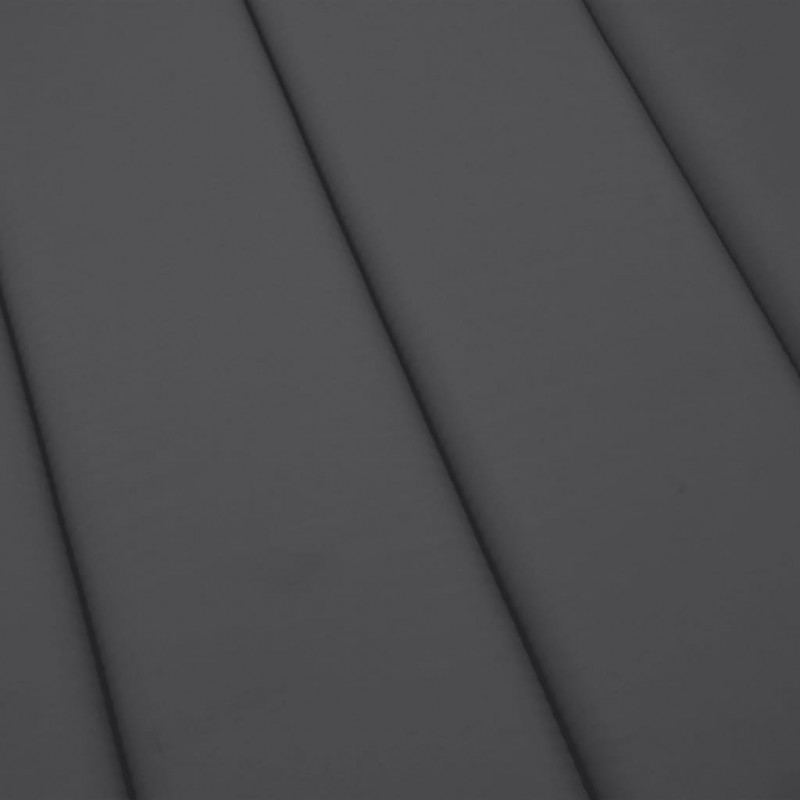 Poduszka na leżak, antracytowa, 186x58x3 cm, tkanina Oxford