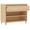 Szafka na buty, dąb sonoma, 70x36x60cm, materiał drewnopochodny