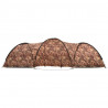 Namiot turystyczny typu igloo, 650x240x190 cm, 8-os., moro
