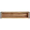 Donica, 90x20x68 cm, surowe drewno mango