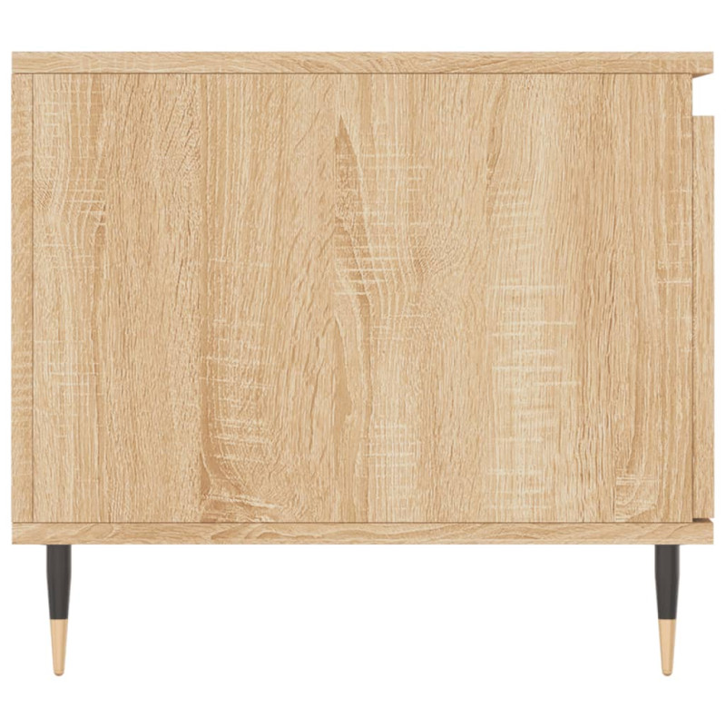 Stolik kawowy, dąb sonoma 100x50x45 cm, materiał drewnopochodny