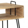 Stolik typu konsola z litego drewna mango, 115 x 35 x 76 cm