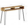Stolik typu konsola z litego drewna mango, 115 x 35 x 76 cm