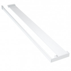 Półka ścienna do prysznica typu walk-in, chromowa, 90 cm