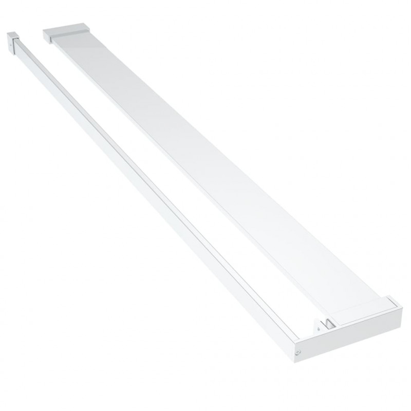 Półka ścienna do prysznica typu walk-in, chromowa, 90 cm