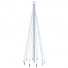 Choinka z kołkiem gruntowym, 310 zimnych białych LED, 300 cm