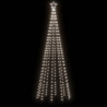 Choinka z kołkiem gruntowym, 310 zimnych białych LED, 300 cm