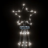 Choinka z kołkiem gruntowym, 310 zimnych białych LED, 300 cm